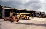 Disassembling the original Norfolk Southern enginehouse